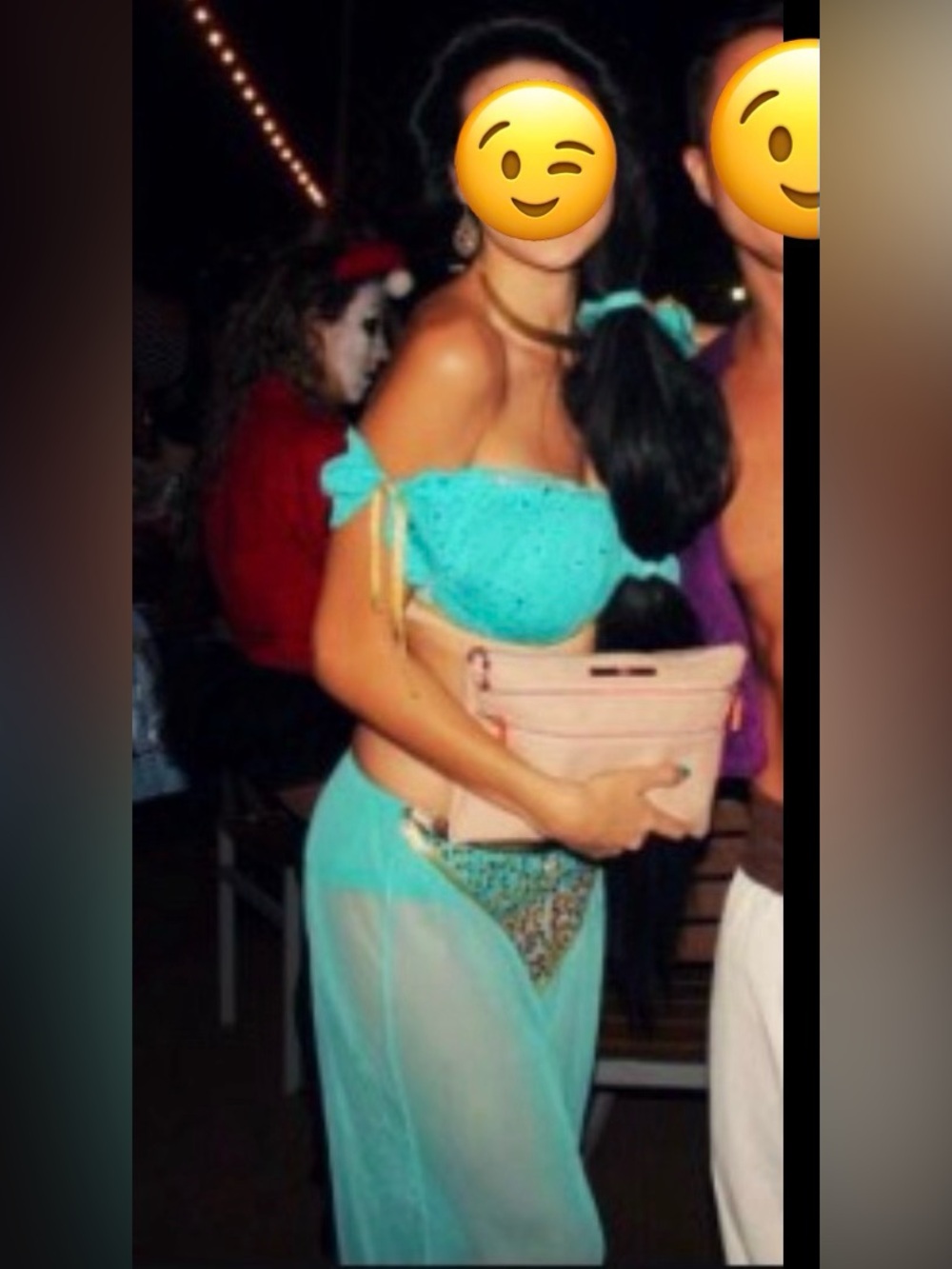 Princess Jasmine, Arabian nights costume from Aladdin